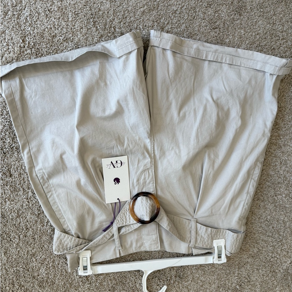Gray A9 Skirt with Belt